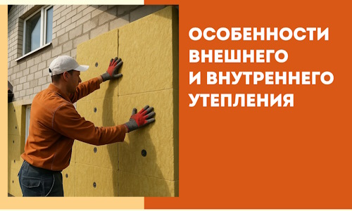 Какие особенности внешнего и внутреннего утепления в Батайске