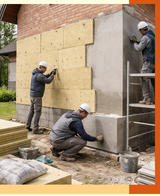 Утепление частного дома в Батайске под ключ от 7591 руб/м2 — недорого | ТепломастерБтс