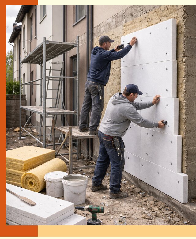 Утепление таунхауса с гарантией комфорта в Батайске