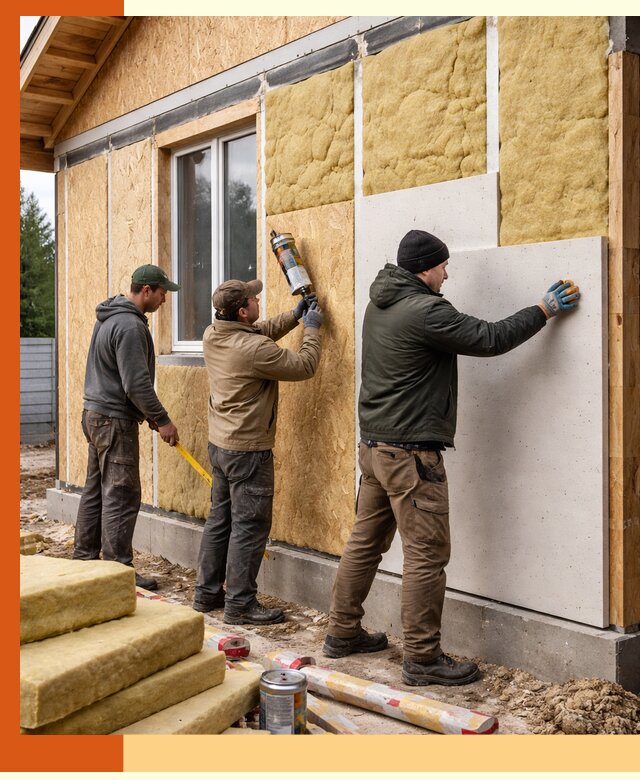 Профессиональное утепление дома из SIP-панелей в Батайске