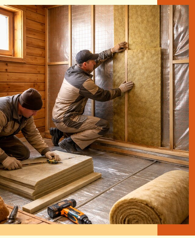 Утепление бани изнутри в Батайске под ключ от 4251 руб./м² | ТепломастерБтс