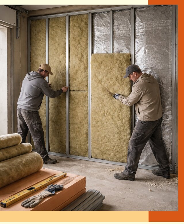 Утепление гаража изнутри в Батайске от 7591 руб/м2 — работы и цена | ТепломастерБтс