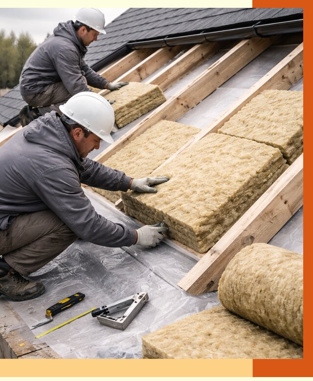 Утепление крыши в Батайске от 1872 руб./м2 — комплексное утепление кровли | ТепломастерБтс