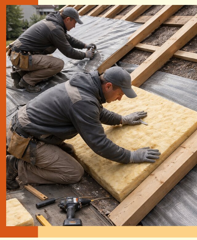 Профессиональное утепление крыши в Батайске качественно и надежно