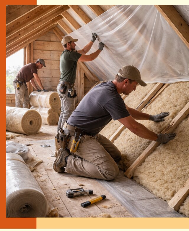 Утепление крыши изнутри в Батайске: профессионально и надежно