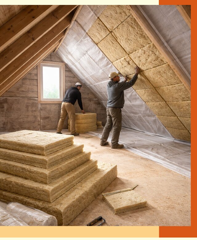 Утепление мансарды в Батайске от 2530 руб/м2 — комплексно и под ключ | ТепломастерБтс