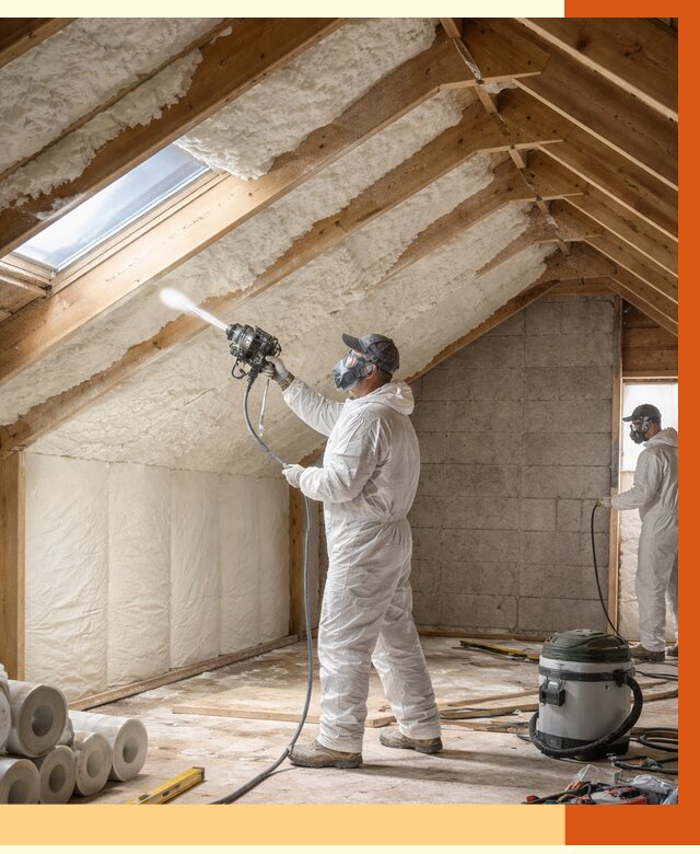 Утепление мансарды ППУ в Батайске от 2783 руб./м² — заказать под ключ | ТепломастерБтс