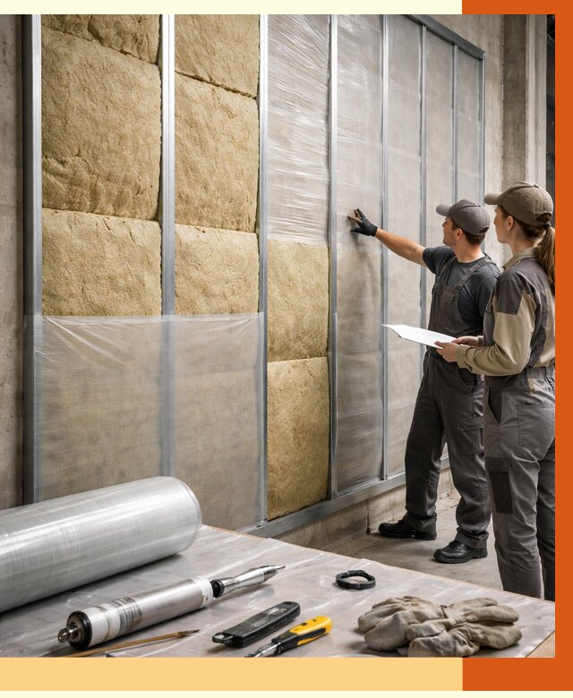 Утепление склада химсырья в Батайске от 4554 руб. под ключ | ТепломастерБтс