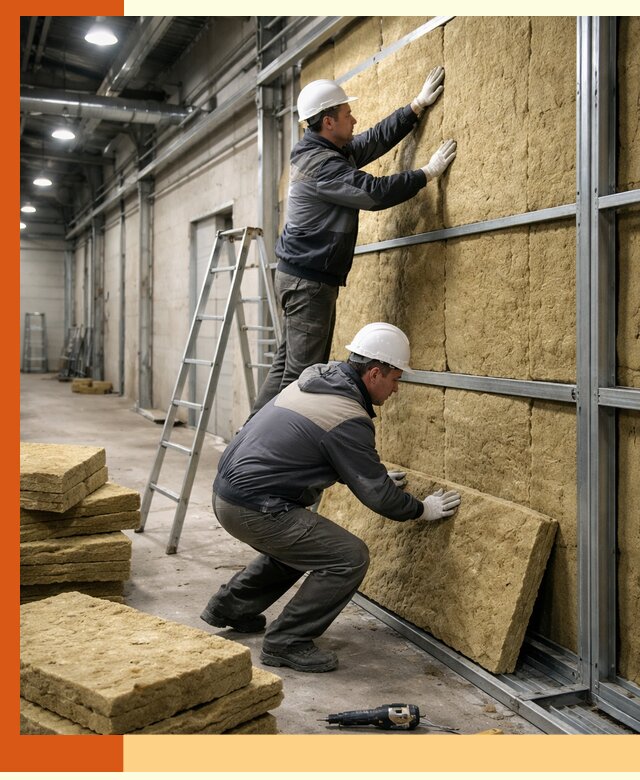 Утепление цеха под ключ в Батайске с гарантией качества