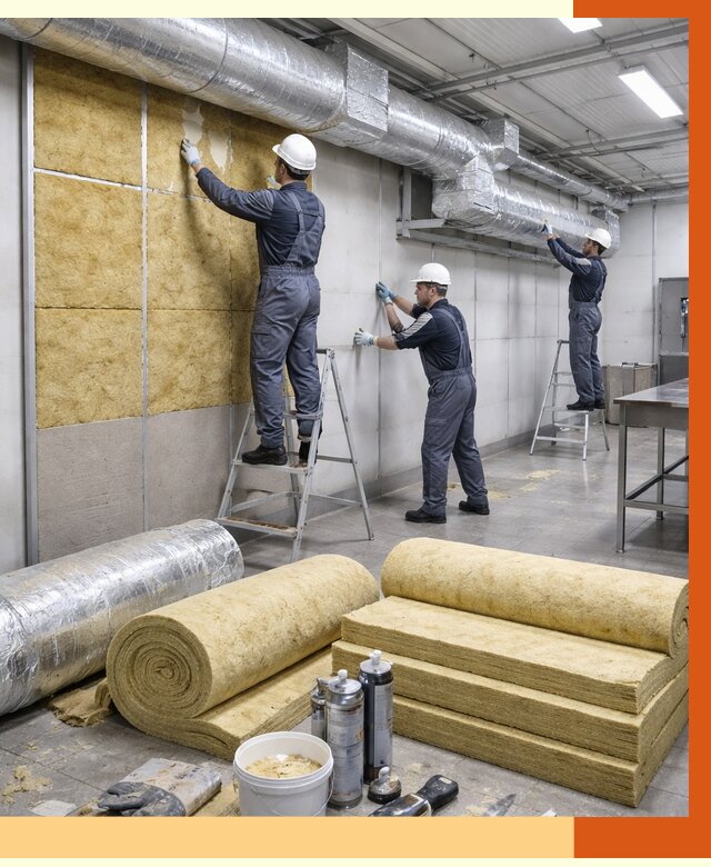 Утепление пищевого цеха в Батайске от 12651 руб./м² — комплексно под ключ | ТепломастерБтс