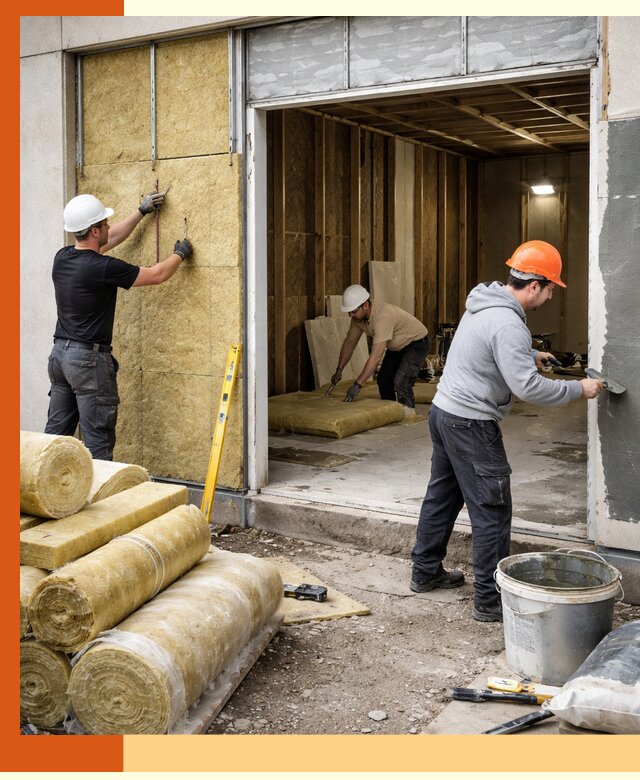 Утепление торгового павильона в Батайске — качественно и энергоэффективно