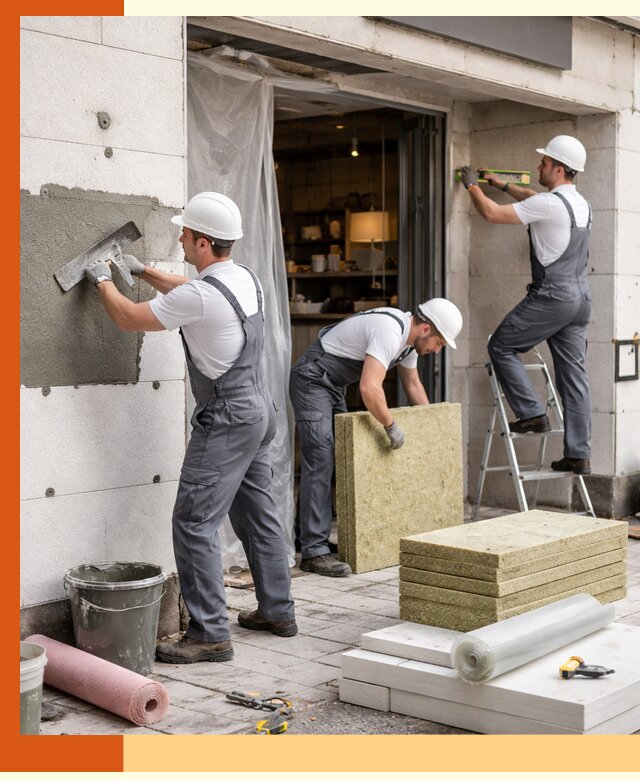 Утепление кафе в Батайске: профессиональная теплоизоляция и монтаж