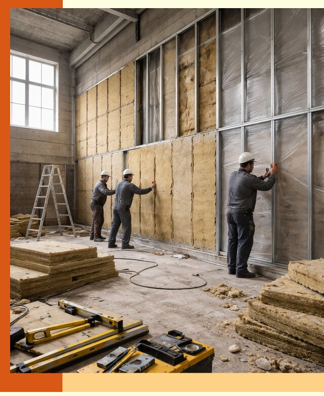 Утепление спортивного зала в Батайске качественно и недорого