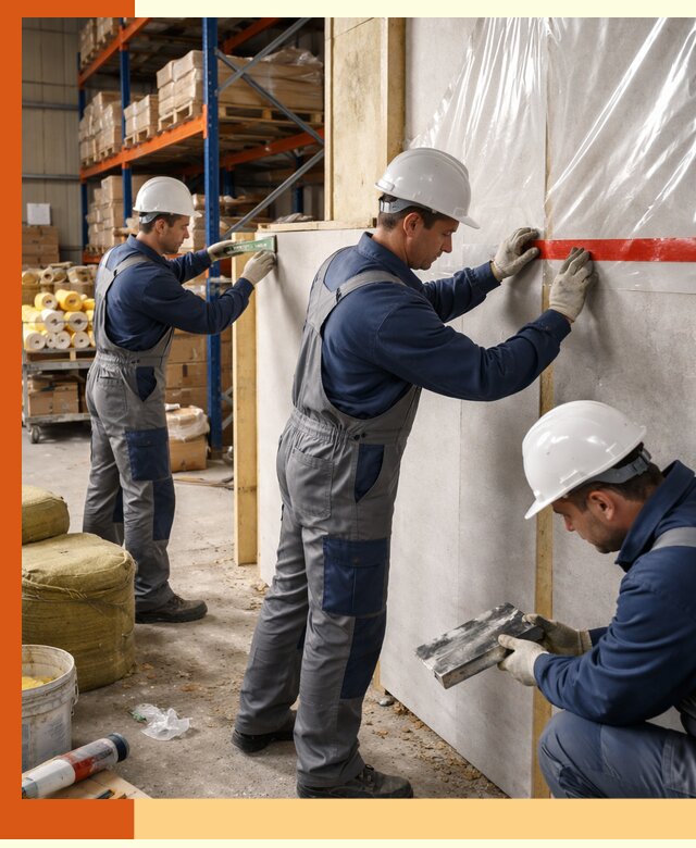 Утепление теплого склада под ключ в Батайске