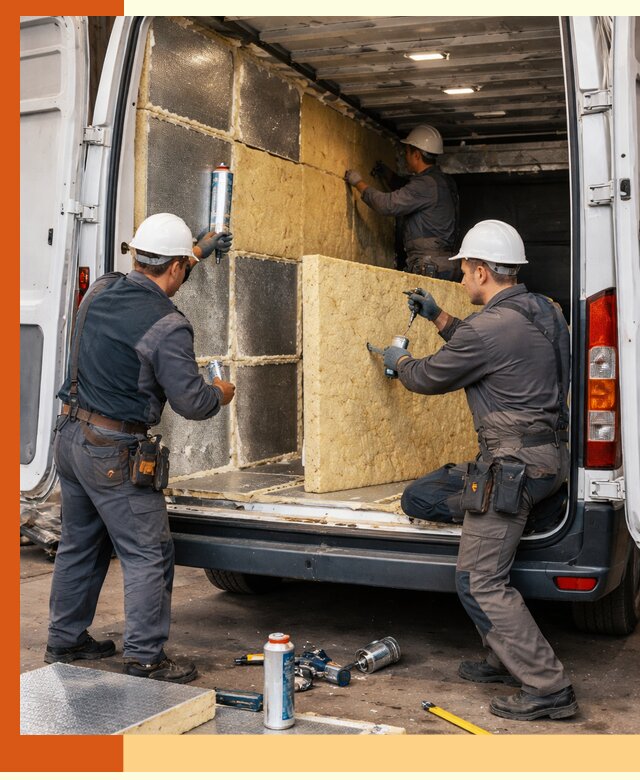 Утепление фургона-рефрижератора в Батайске для сохранения температуры