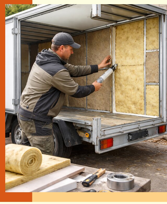 Профессиональное утепление прицепа в Батайске для любых условий