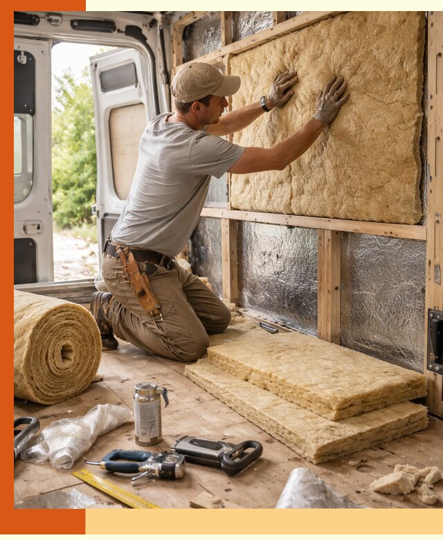 Утепление кемпера под ключ в Батайске с гарантией качества