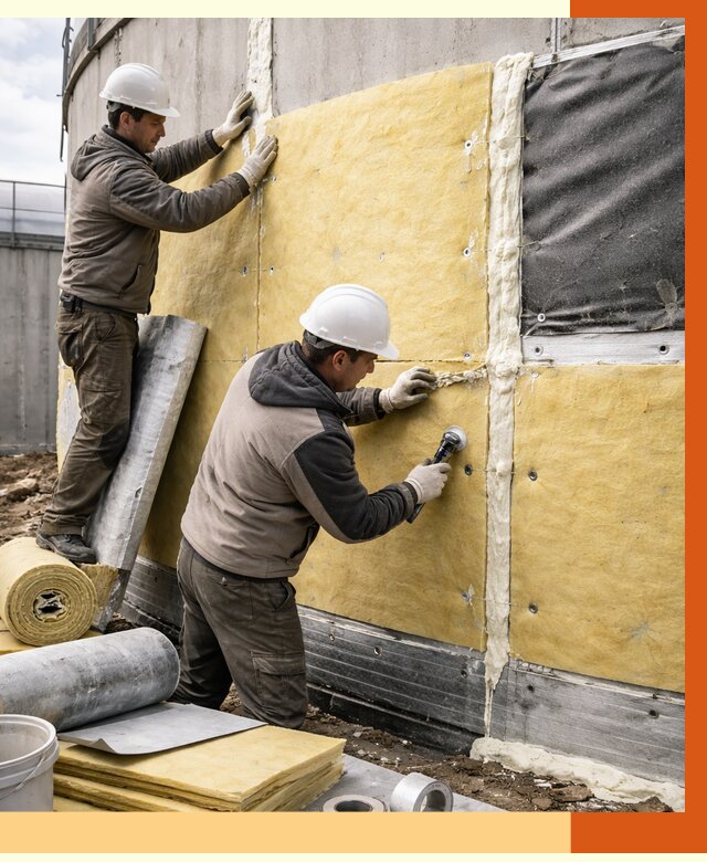 Утепление резервуара в Батайске от 27833 руб/м2 — монтаж ППУ и комплекс под ключ | ТепломастерБтс