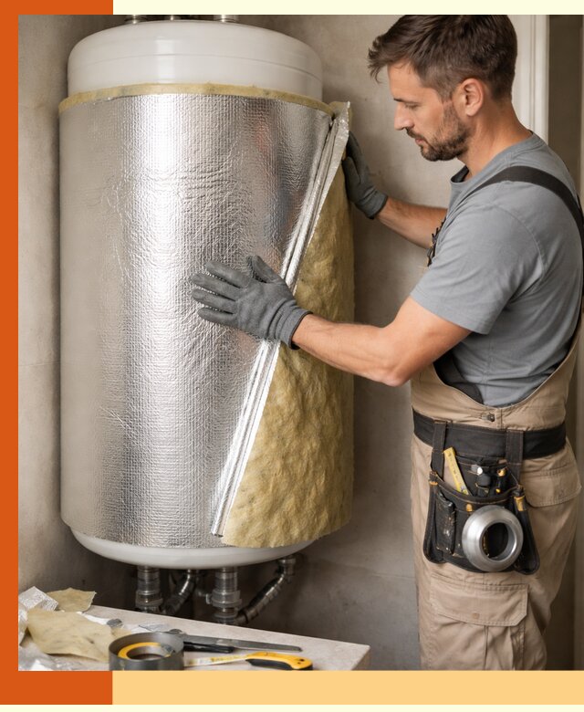 Утепление бойлера в Батайске для снижения теплопотерь и экономии энергии