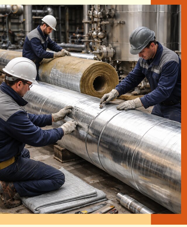 Утепление технологического оборудования в Батайске от 4251 руб. за м2 | ТепломастерБтс