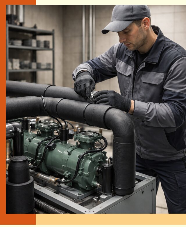 Утепление холодильного агрегата и теплоизоляция в Батайске