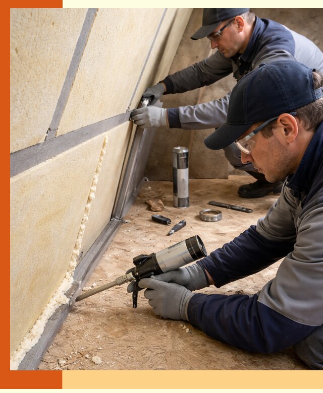 Герметизация стыков ППУ в Батайске — надежное уплотнение швов