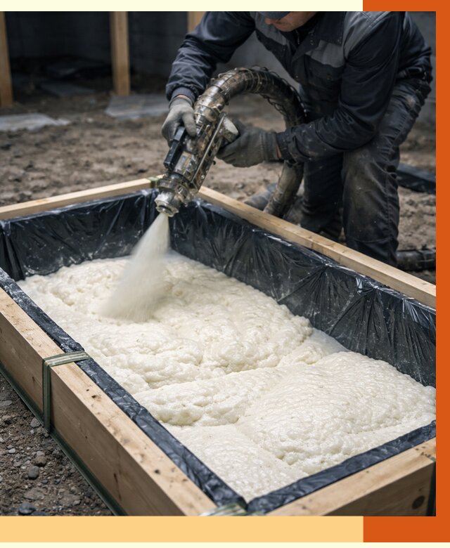 Заливка ППУ в формы в Батайске от 2530 руб. — утепление форм под ключ | ТепломастерБтс