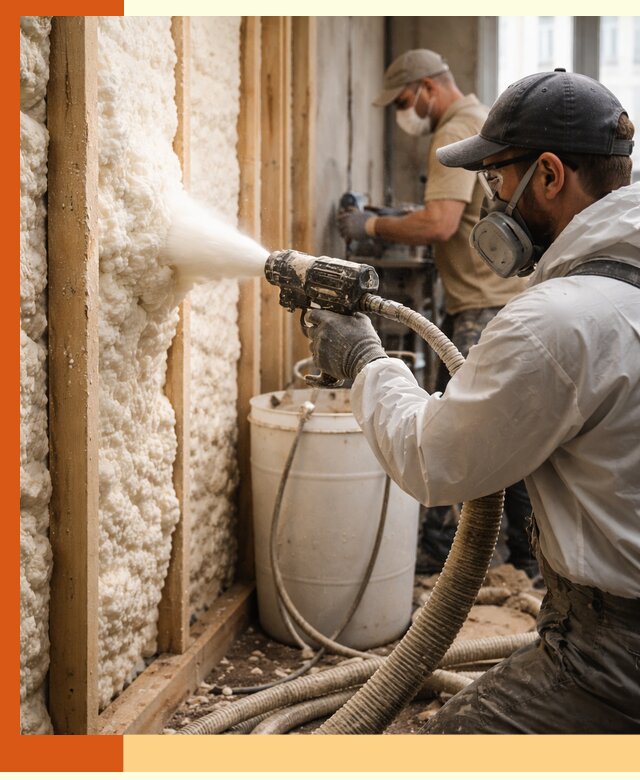 Утепление пеноизолом жилых и коммерческих объектов в Батайске