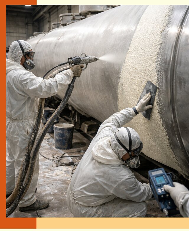 Утепление автоцистерн жидкой теплоизоляцией в Батайске