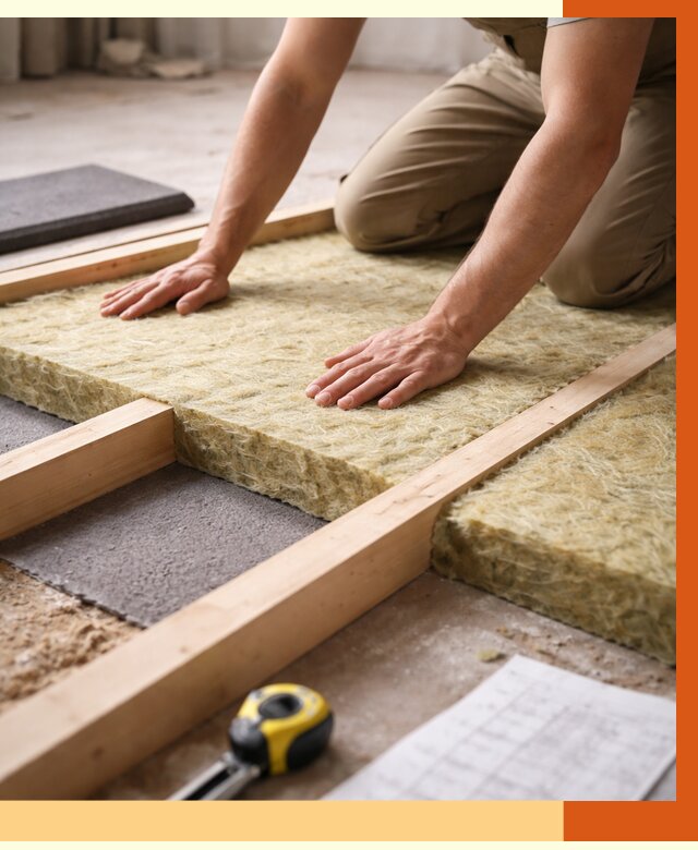 Шумоизоляция пола в Батайске от 1265 руб./м² — профессиональная звукоизоляция | ТепломастерБтс