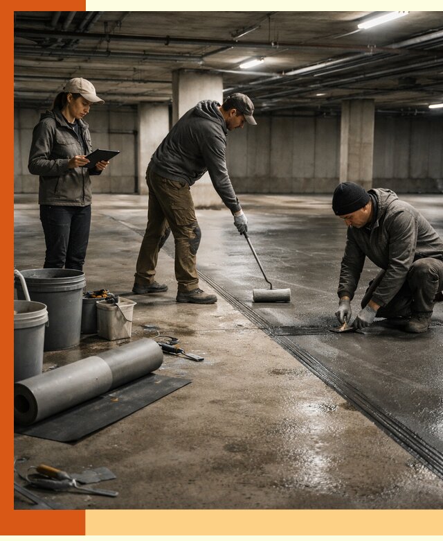 Гидроизоляция паркинга в Батайске: качественная защита зданий