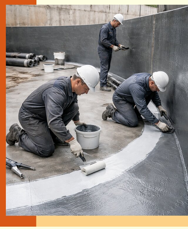 Гидроизоляция резервуара для топлива в Батайске