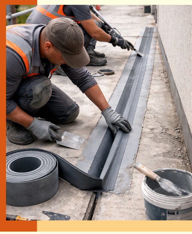 Гидроизоляция деформационного шва в Батайске профессионально и надежно