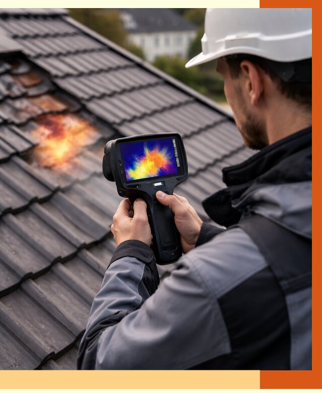 Тепловизионное обследование кровли в Батайске от 4554 руб. — ТепломастерБтс под ключ