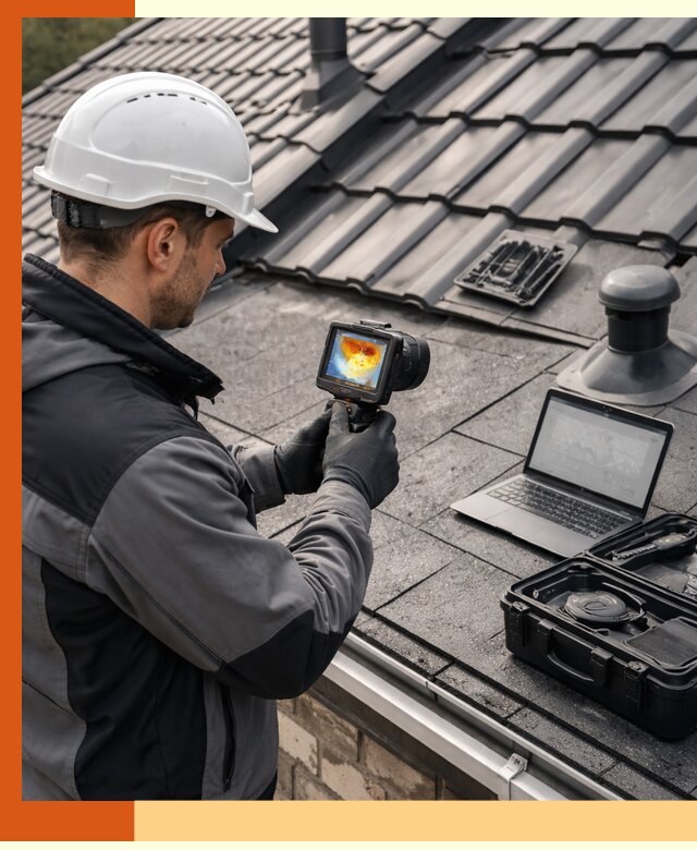 Тепловизионное обследование кровли в Батайске для выявления дефектов