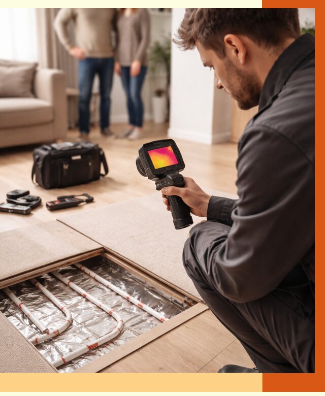 Тепловизионное обследование теплого пола в Батайске от 4554 руб. — ТепломастерБтс