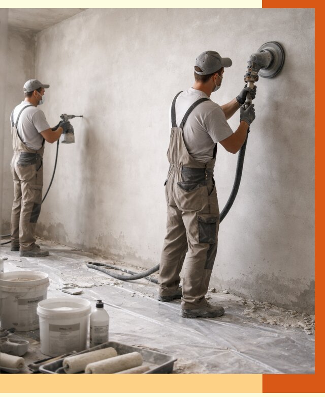 Подготовка поверхности под напыление в Батайске от 1215 руб. — ТепломастерБтс