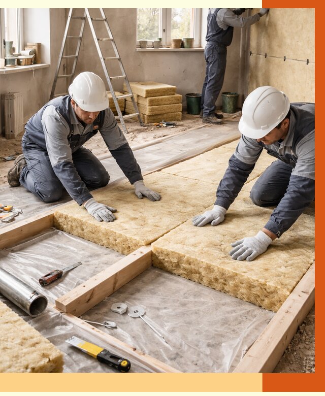 Восстановление теплоизоляции в Батайске от 8603 руб. — ремонт утепления под ключ | ТепломастерБтс