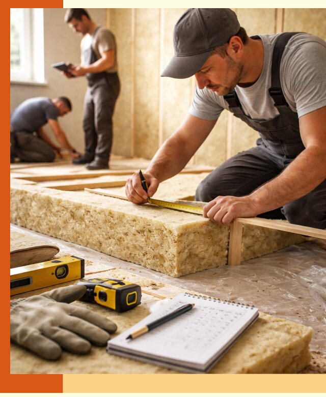 Расчет толщины утеплителя для зданий и помещений в Батайске