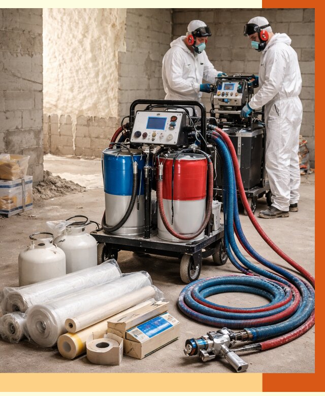 Аренда установки для напыления ППУ в Батайске от 35424 руб. | ТепломастерБтс